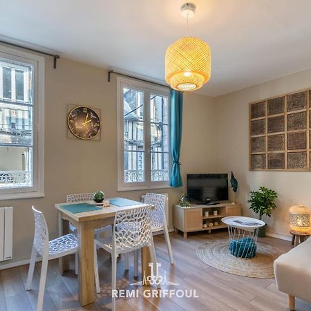 Emeraude Cozy Nest 3 Heart Of Historic District 2 Guests Honfleur Exterior foto