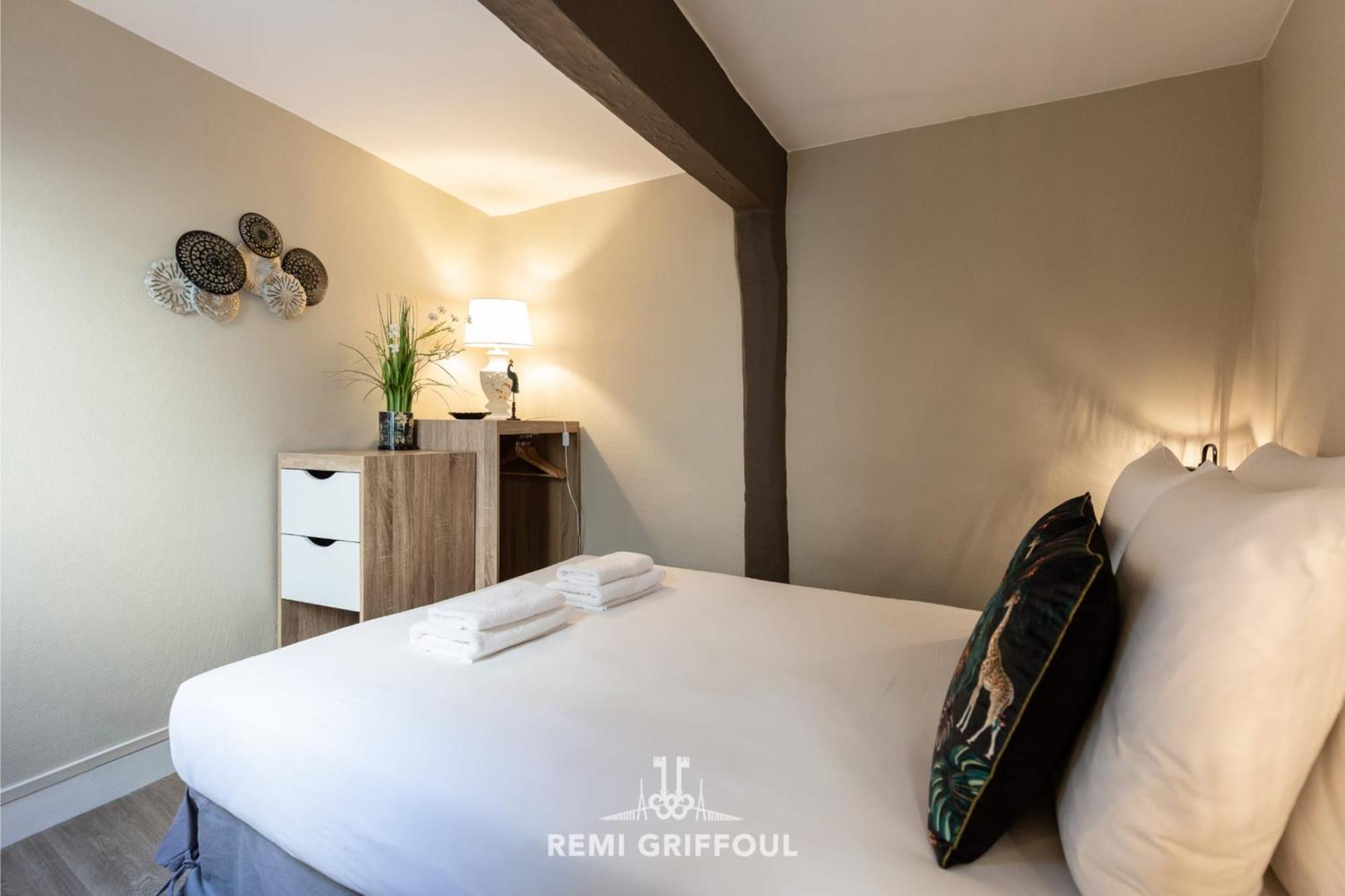 Emeraude Cozy Nest 3 Heart Of Historic District 2 Guests Honfleur Exterior foto